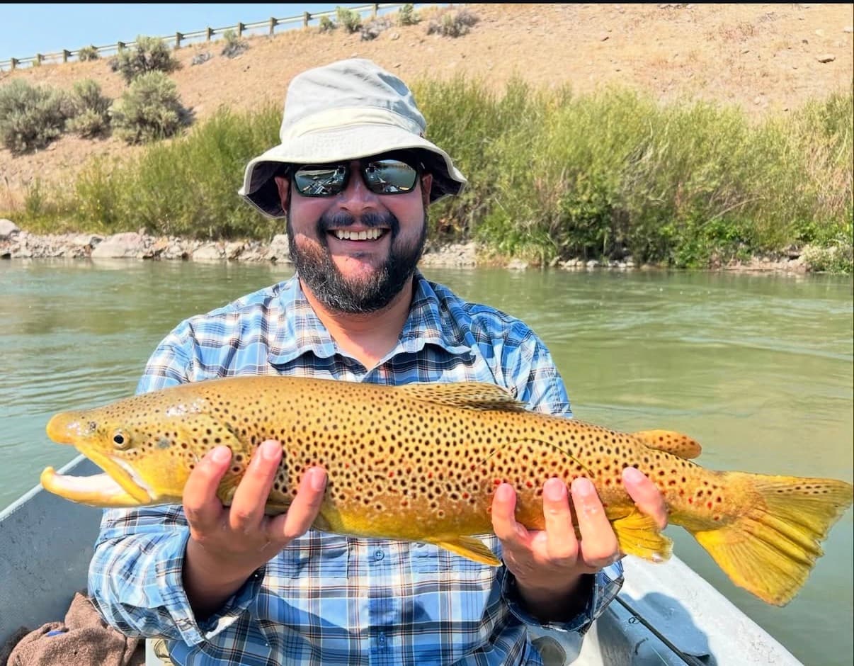 Dan Bonar, fly fishing guide at Frontier Anglers