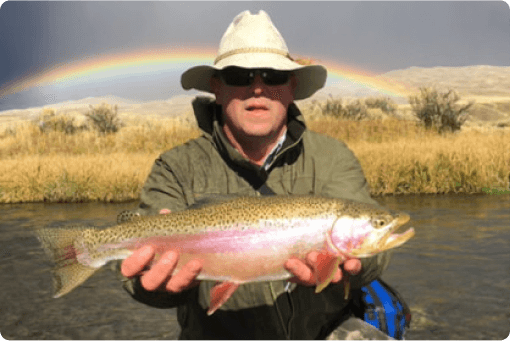 Shaun Jeszenka, fly fishing guide at Frontier Anglers