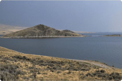 Clark Canyon Reservoir — guided fly fishing water near Dillon, MT